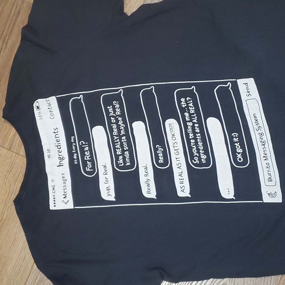 CHIPOLTE LOOMSTATE tshirt.   #5178